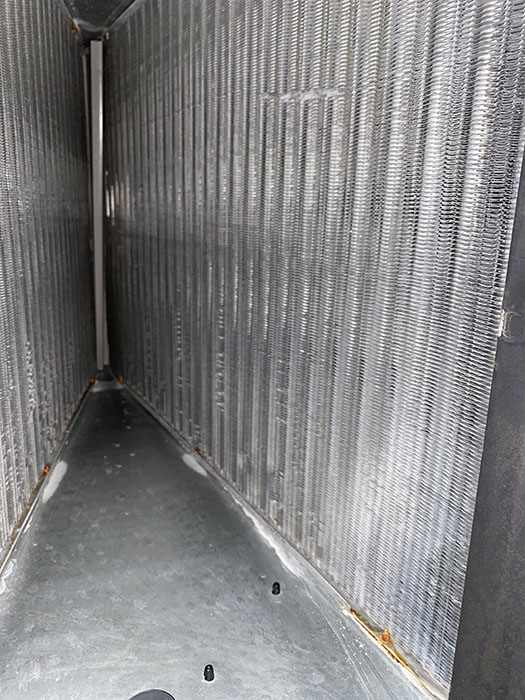 Coil cleaning, after